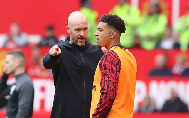 Erik ten Hag Teases Jadon Sancho's Potential New Position at Manchester United