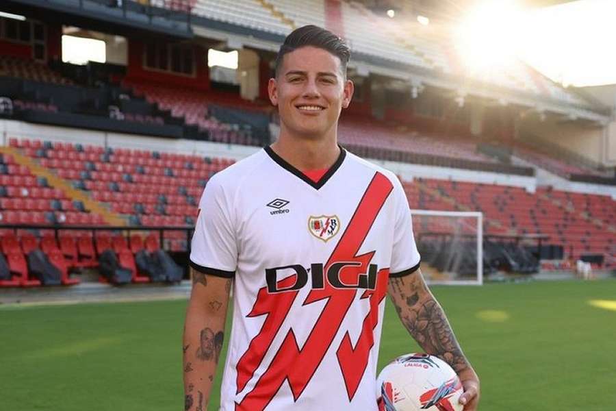 Rayo president Presa likens James' arrival to Napoli signing Maradona