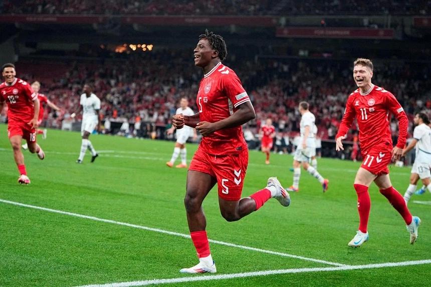 Dorgu nets first goal as Denmark triumphs over nine-man Switzerland with 2-0 victory