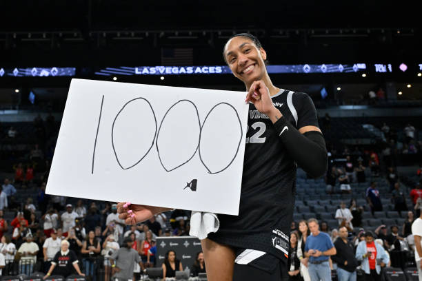 Aâ€™ja Wilson Makes History as First WNBA Player to Reach 1,000 Points in a Single Season