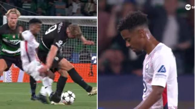 Lille manager expresses anger over England star Angel Gomes' red card in Champions League defeat