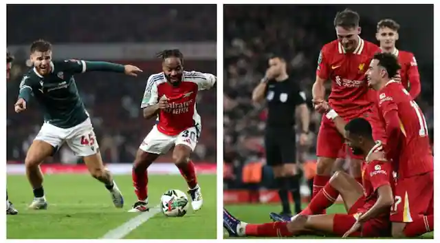 EFL Cup Recap: Raheem Sterling Scores First Arsenal Goal in Dominant Victory over Bolton, Liverpool Crush West Ham