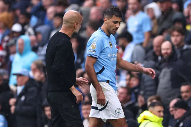 Updates on Rodri and Kevin De Bruyne's injuries provided by Manchester City manager Pep Guardiola