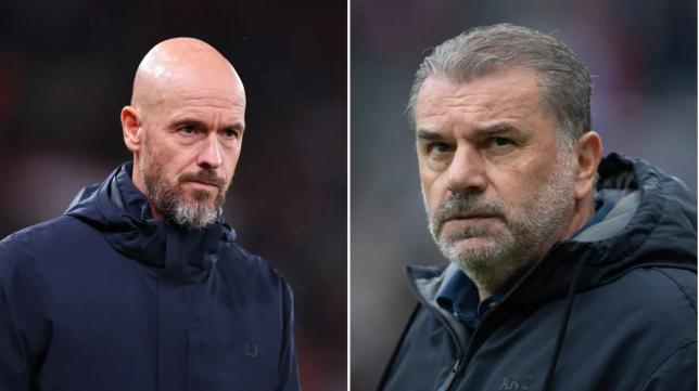 Message from Ange Postecoglou to Man Utd's Erik ten Hag ahead of Spurs clash