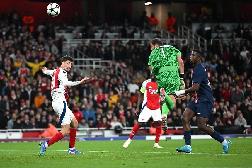 Mikel Arteta Applauds Kai Havertz's 'Unbelievable' Performance in Champions League Victory against PSG