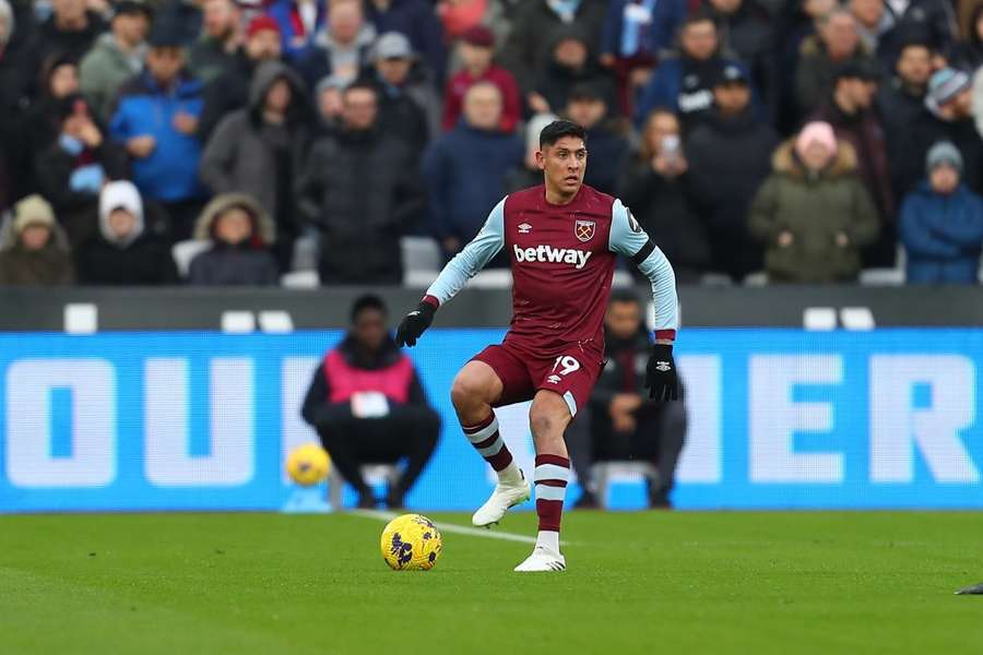 West Ham midfielder Alvarez acknowledges AC Milan's interest