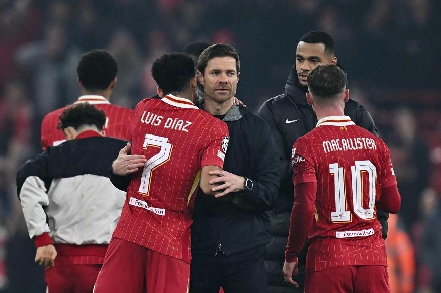  Liverpool's 'complete' team earns praise from Xabi Alonso following Bayer Leverkusen victory