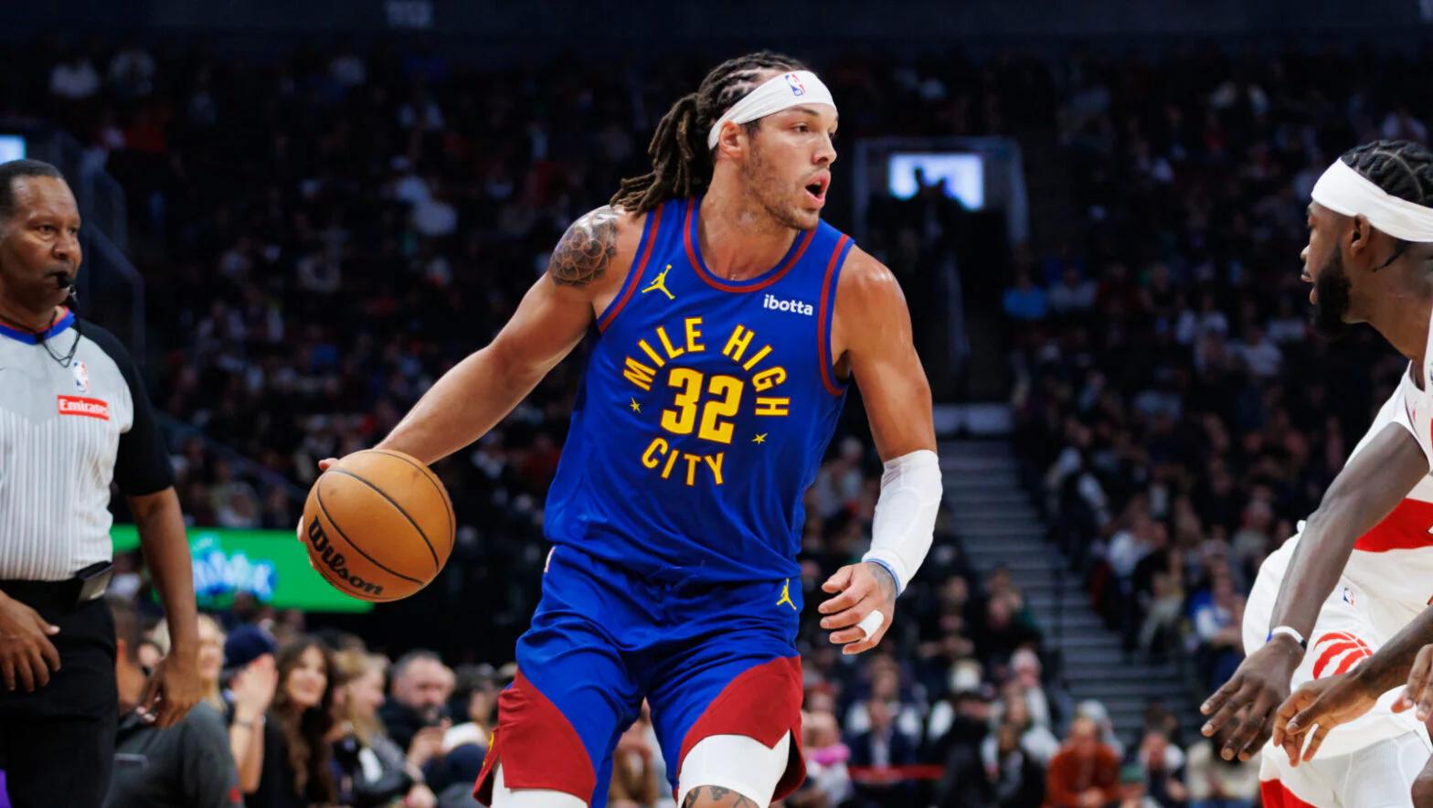 Reports: Nuggets' Aaron Gordon sidelined for several weeks due to right calf strain