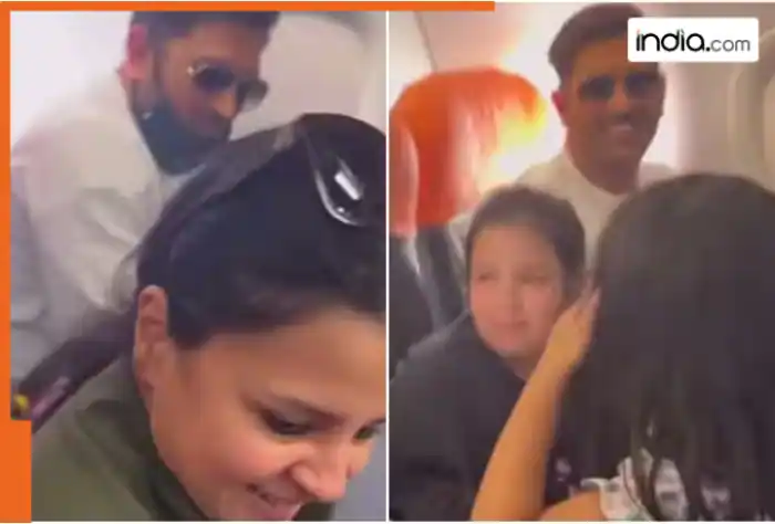 Fan's emotional meeting with MS Dhoni, Sakshi and Ziva captured on video goes viral | WATCH