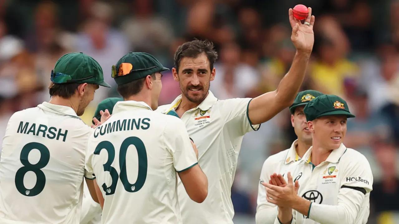 McSweeney and Labuschagne Lead Australia's Dominance over India as Starc Shines