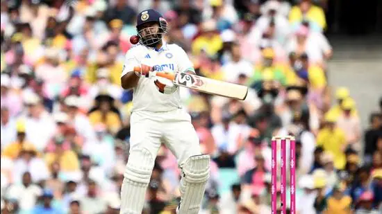 Rishabh Pant fights valiantly as India collapse for 185 on day one of Sydney Test