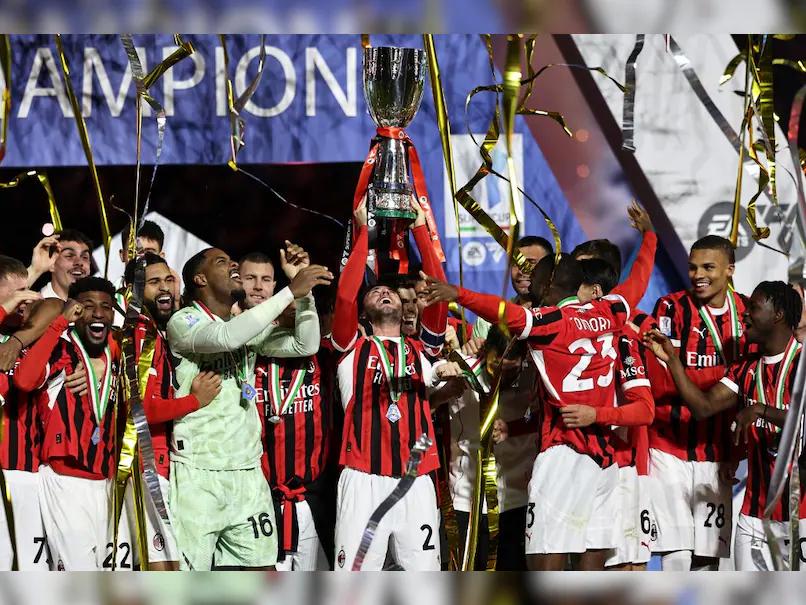 - Abraham Winner's late goal secures Italian SuperCup victory for Milan against Inter